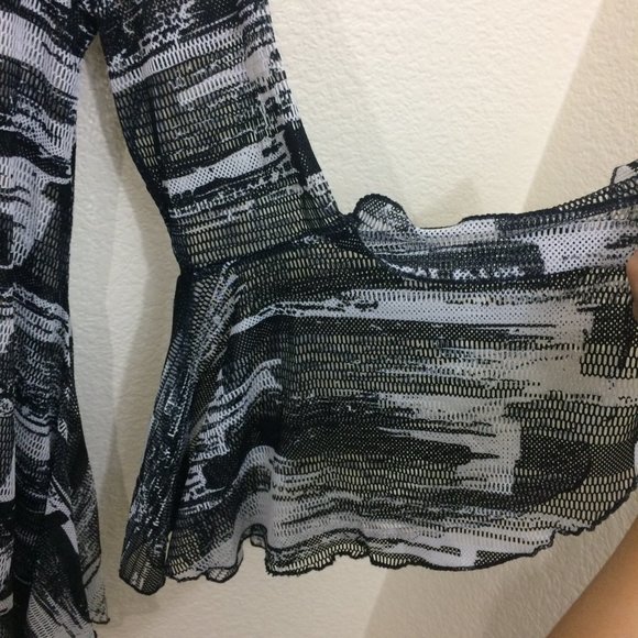 Dor Dor Couture Beach Coverup Women Asymmetrical - Picture 4 of 12